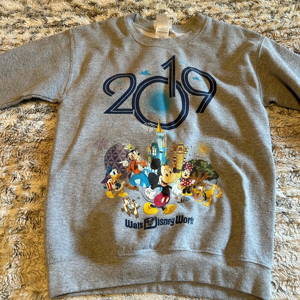 Disney World Grey Crewneck